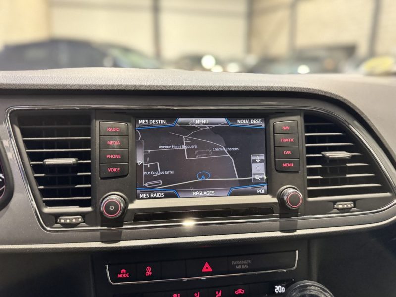 SEAT LEON 2.0 TDI 184CH FR DSG 6 T-O - DISTRI NEUVE - SUIVI COMPLET 