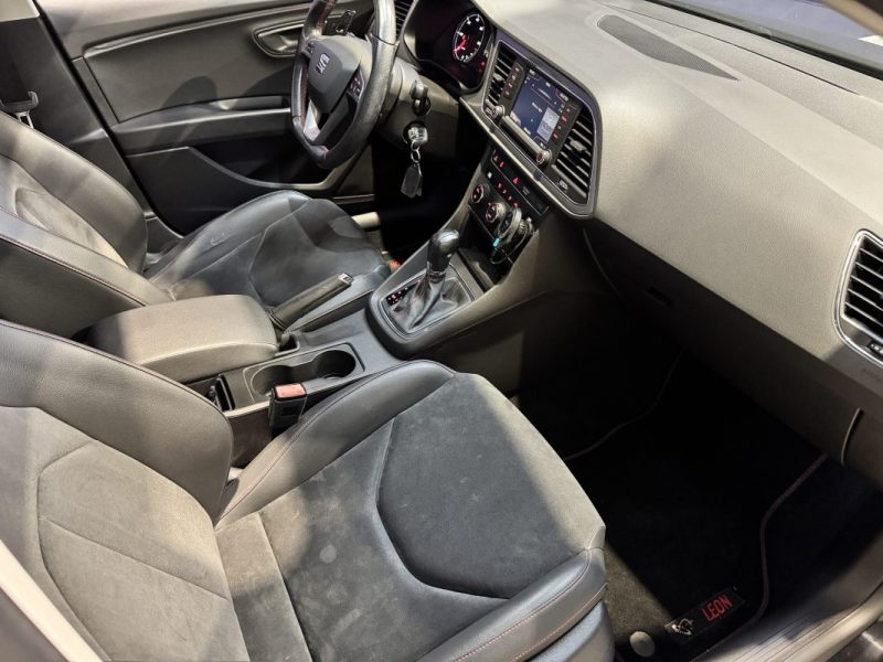 SEAT LEON 2.0 TDI 184CH FR DSG 6 T-O - DISTRI NEUVE - SUIVI COMPLET 