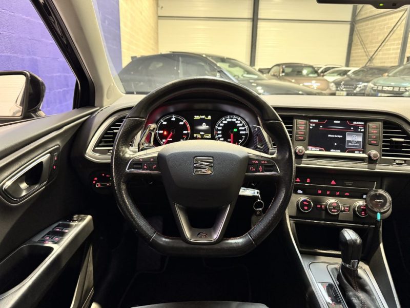 SEAT LEON 2.0 TDI 184CH FR DSG 6 T-O - DISTRI NEUVE - SUIVI COMPLET 