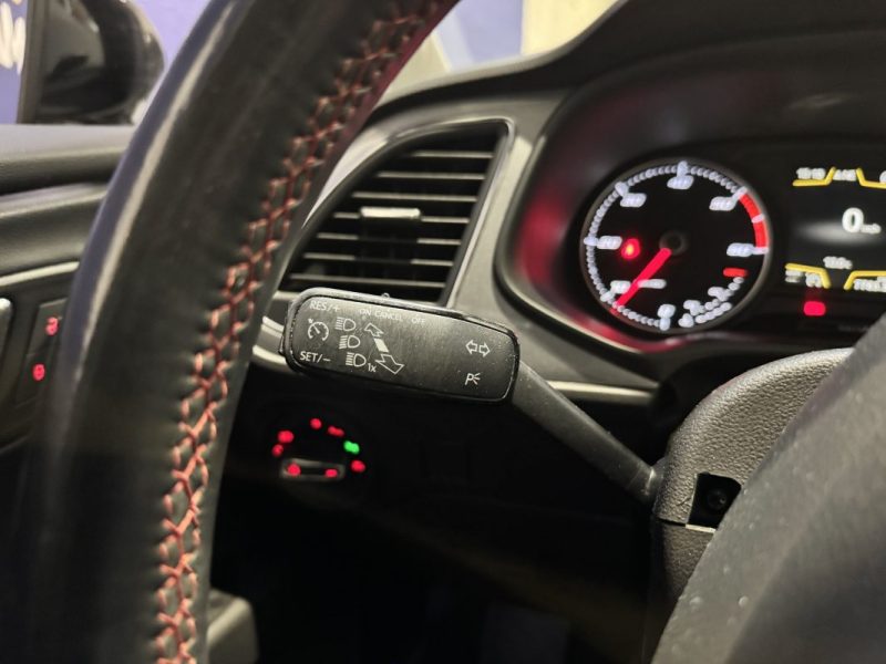 SEAT LEON 2.0 TDI 184CH FR DSG 6 T-O - DISTRI NEUVE - SUIVI COMPLET 