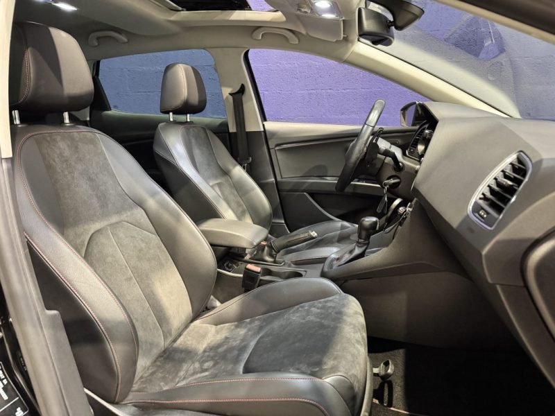 SEAT LEON 2.0 TDI 184CH FR DSG 6 T-O - DISTRI NEUVE - SUIVI COMPLET 