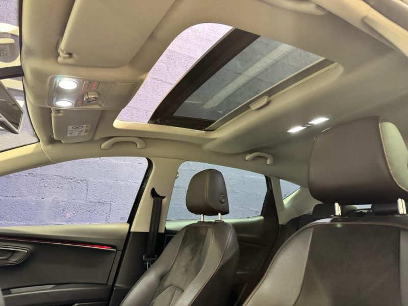 SEAT LEON 2.0 TDI 184CH FR DSG 6 T-O - DISTRI NEUVE - SUIVI COMPLET 