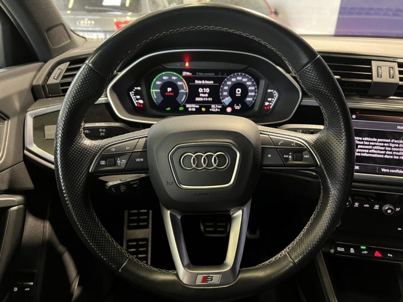 AUDI Q3 SLINE SPORTBACK 45 TFSIE 245CH S TRONIC 6 / ENTRETIEN COMPLET AUDI / PREMIÈRE MAIN