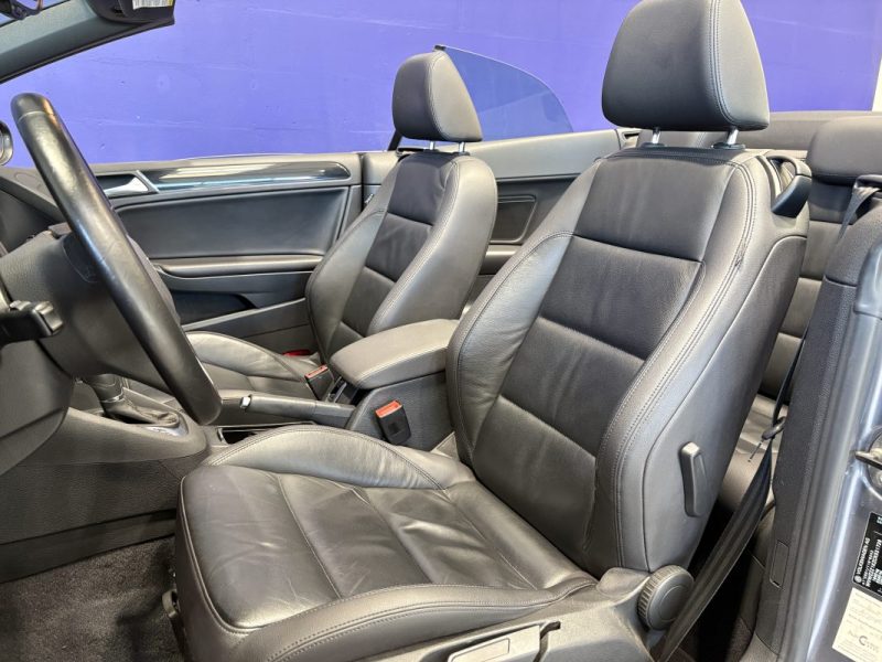Volkswagen golf  1.4 160CH Carat  CABRIOLET DSG7 - Siege chauffant - Beau suivi -  Intérieur cuir  