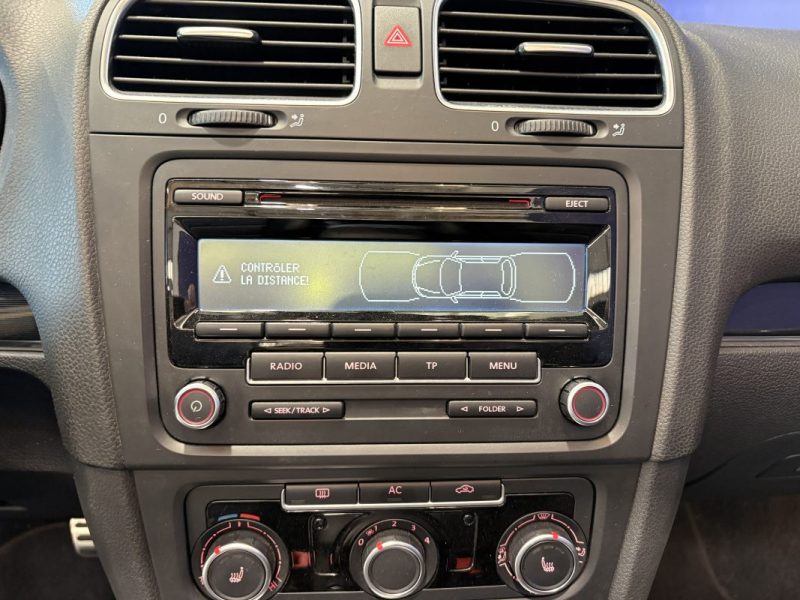 Volkswagen golf  1.4 160CH Carat  CABRIOLET DSG7 - Siege chauffant - Beau suivi -  Intérieur cuir  