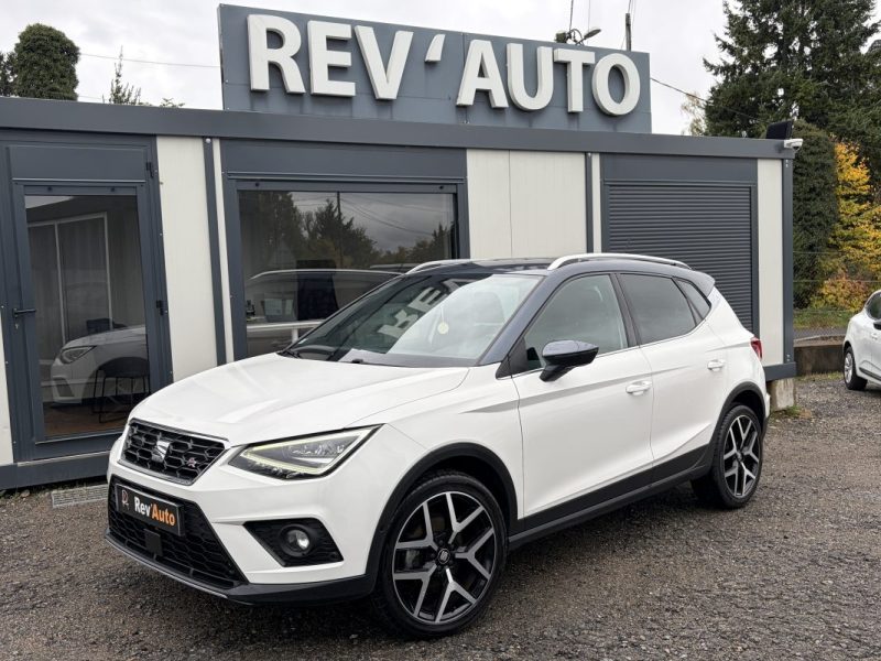Seat Arona TSi 115ch DSG7 FR / Camera / Régulateur adaptatif / Cockpit / Keyless / LEDS / CarPlay / 
