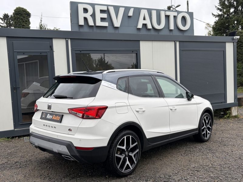 Seat Arona TSi 115ch DSG7 FR / Camera / Régulateur adaptatif / Cockpit / Keyless / LEDS / CarPlay / 