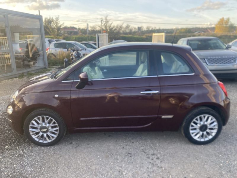 FIAT 500 1.2I 8V BOITE AUTOMATIQUE 