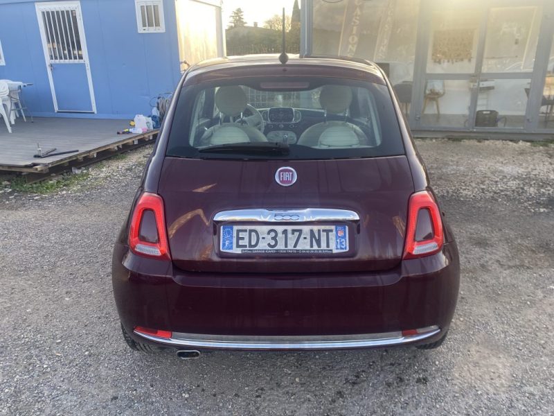 FIAT 500 1.2I 8V BOITE AUTOMATIQUE 