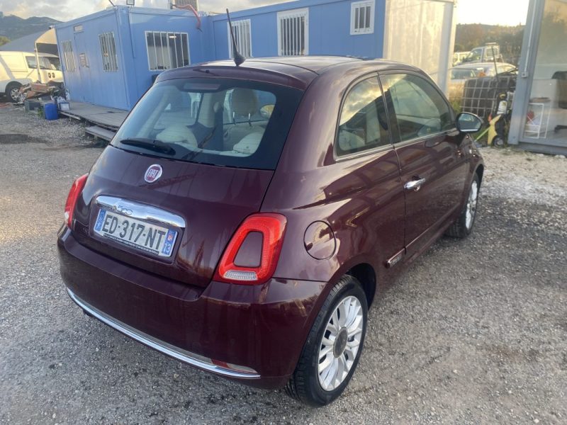 FIAT 500 1.2I 8V BOITE AUTOMATIQUE 