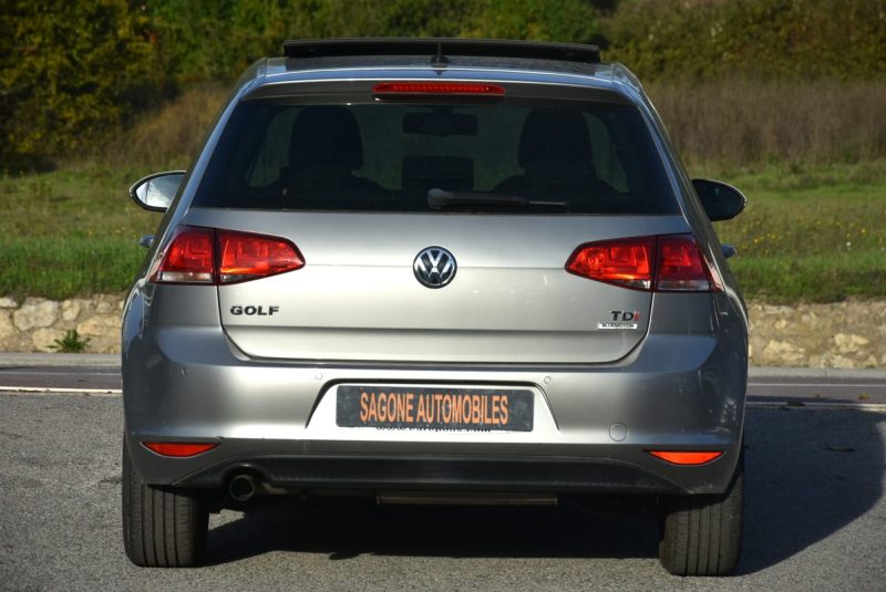 VOLKSWAGEN GOLF VII 1.6 TDI 105CH BLUEMOTION TECHNOLOGY CUP DSG7 5P 2015