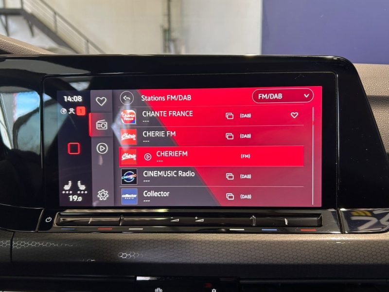 VOLKSWAGEN GOLF VIII 2.0 TSI 300CH GTI CLUBSPORT DSG7 TOIT OUVRANT / SUIVI COMPLET VW 2021