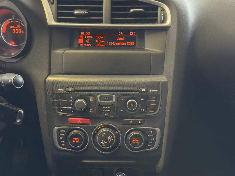 CITROËN C4 1.6 HDI 110 MILLENIUM FACTURES ENTRETIENS