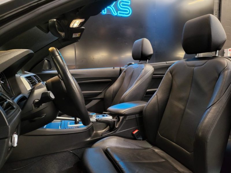BMW SERIE 2 218i Cabriolet F23 136ch M Sport / CUIR COMPLET + SIEGES CHAUFFANTS + CAMERA DE RECUL /