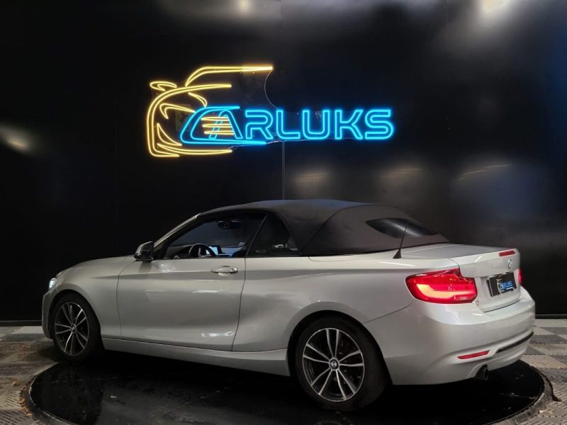 BMW SERIE 2 218i Cabriolet F23 136ch M Sport / CUIR COMPLET + SIEGES CHAUFFANTS + CAMERA DE RECUL /