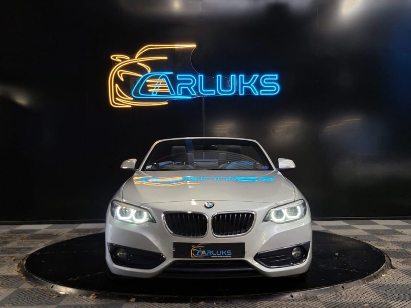 BMW SERIE 2 218i Cabriolet F23 136ch M Sport / CUIR COMPLET + SIEGES CHAUFFANTS + CAMERA DE RECUL /