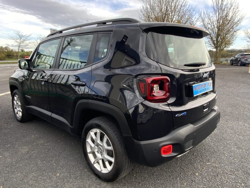 JEEP RENEGADE SUV 1.3 GSE 4XE 190 CV LIMITED HYBRID *Caméra de recul