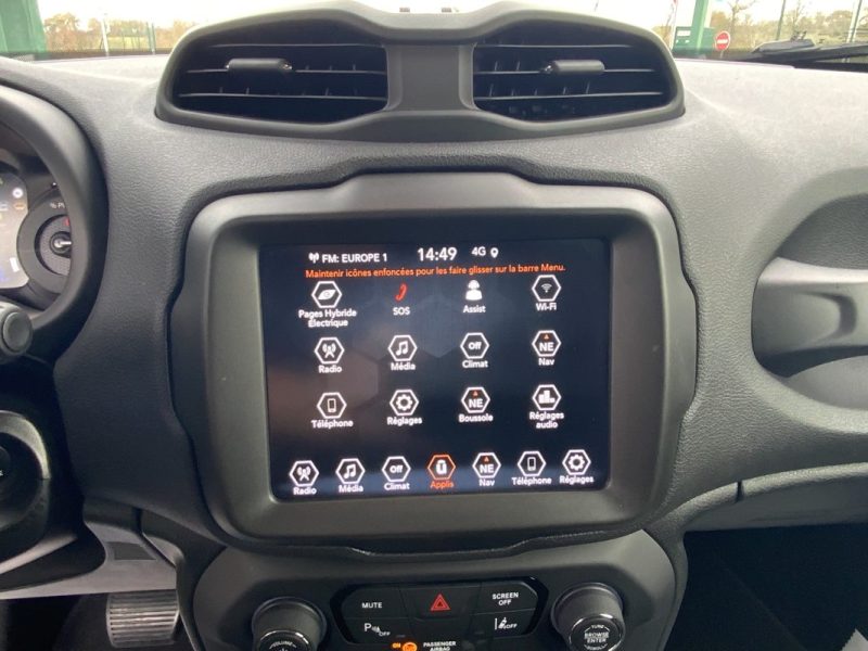 JEEP RENEGADE SUV 1.3 GSE 4XE 190 CV LIMITED HYBRID *Caméra de recul