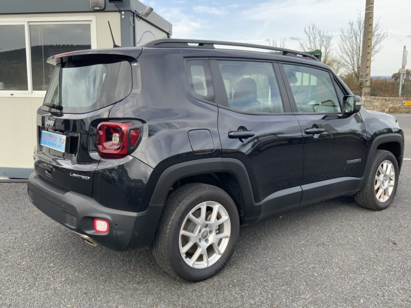 JEEP RENEGADE SUV 1.3 GSE 4XE 190 CV LIMITED HYBRID *Caméra de recul