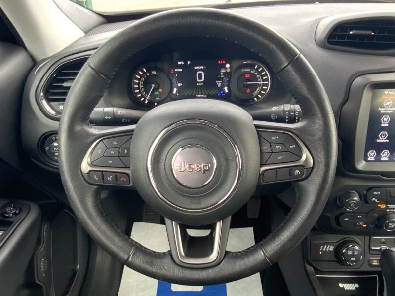 JEEP RENEGADE SUV 1.3 GSE 4XE 190 CV LIMITED HYBRID *Caméra de recul