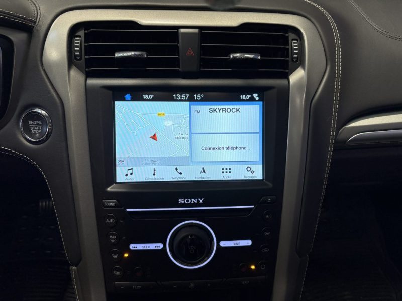 Ford mondeo 187CH  VIGNALE - Toit ouvrant - Blanc nacré  - Suivi ford 