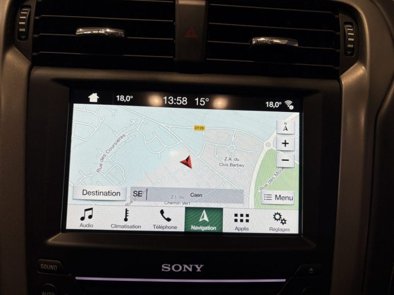 Ford mondeo 187CH  VIGNALE - Toit ouvrant - Blanc nacré  - Suivi ford 