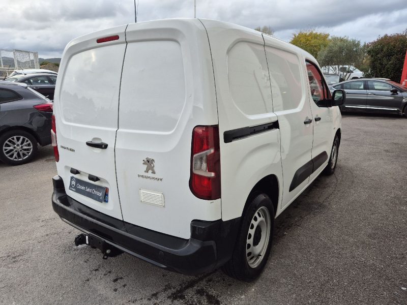 PEUGEOT PARTNER STANDARD 650KG BLUEHDI 100CH S&S BVM5 PREMIUM 2020