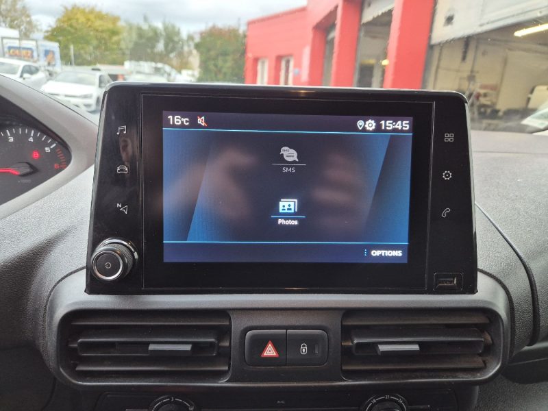 PEUGEOT PARTNER STANDARD 650KG BLUEHDI 100CH S&S BVM5 PREMIUM 2020