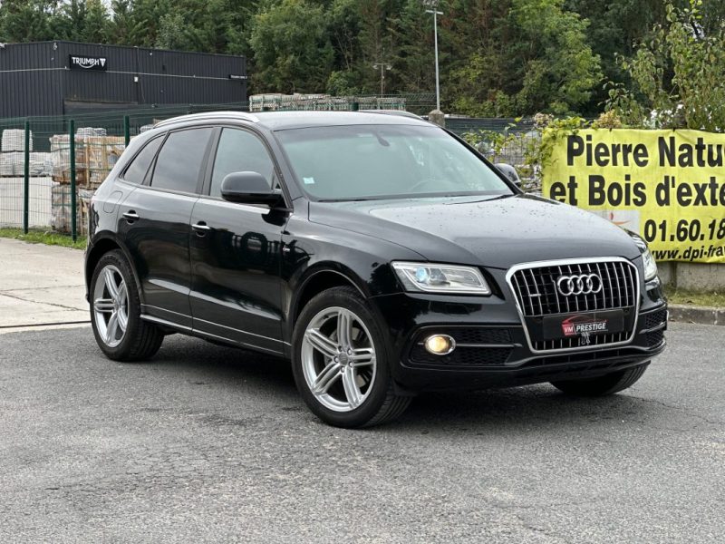 AUDI Q5 2.0 TDI QUATTRO 190 CV S-LINE / BVA / Aide stationnement AV AR / CLIM/ Siège chauffant / GPS