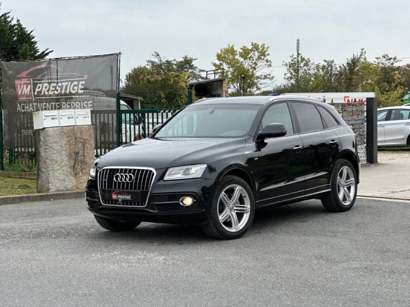 AUDI Q5 2.0 TDI QUATTRO 190 CV S-LINE / BVA / Aide stationnement AV AR / CLIM/ Siège chauffant / GPS