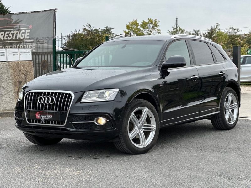 AUDI Q5 2.0 TDI QUATTRO 190 CV S-LINE / BVA / Aide stationnement AV AR / CLIM/ Siège chauffant / GPS
