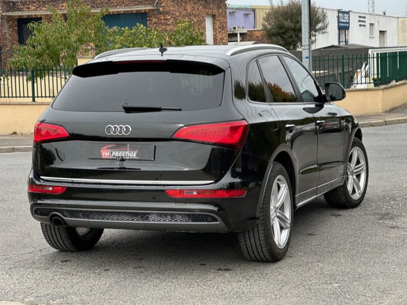 AUDI Q5 2.0 TDI QUATTRO 190 CV S-LINE / BVA / Aide stationnement AV AR / CLIM/ Siège chauffant / GPS