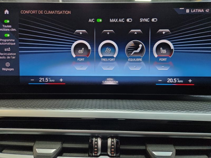 BMW SERIE 3 PHASE 2 (G21) TOURING 320D 190 M SPOPT BVA8/ TVA RECUPERABLE