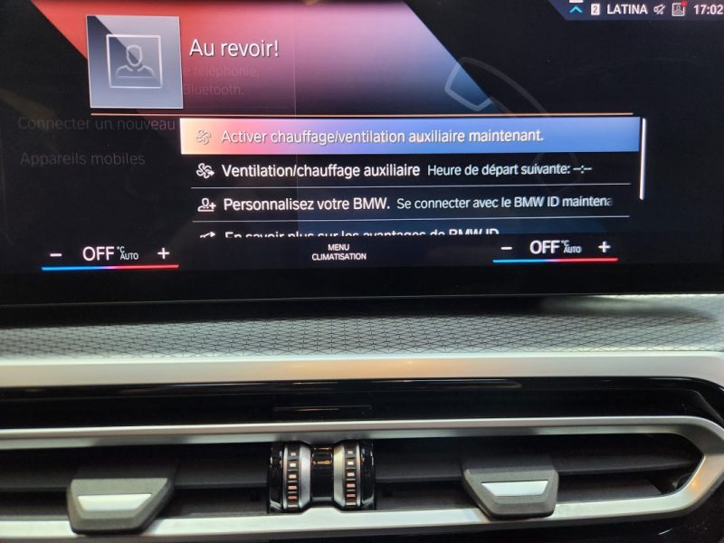 BMW SERIE 3 PHASE 2 (G21) TOURING 320D 190 M SPOPT BVA8/ TVA RECUPERABLE