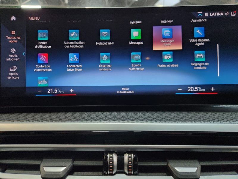 BMW SERIE 3 PHASE 2 (G21) TOURING 320D 190 M SPOPT BVA8/ TVA RECUPERABLE