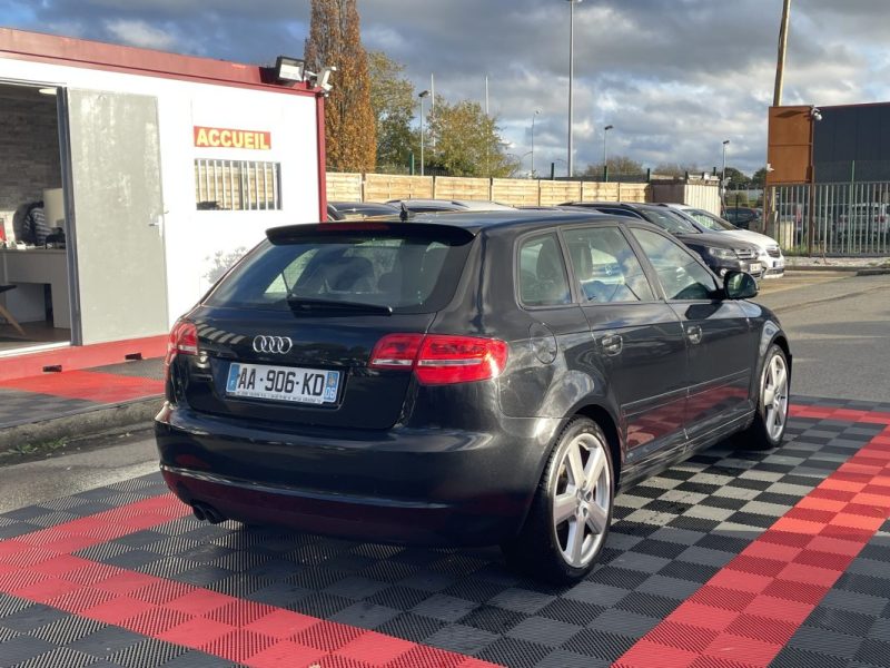 AUDI A3 SPORTBACK  2.0 TDI 140CV  GARANTIE 3/12 MOIS 2009