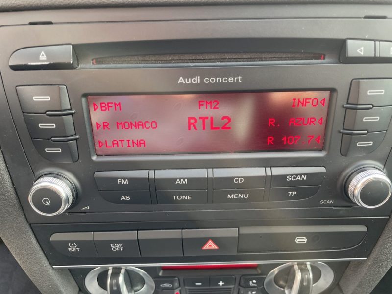 AUDI A3 SPORTBACK  2.0 TDI 140CV  GARANTIE 3/12 MOIS 2009