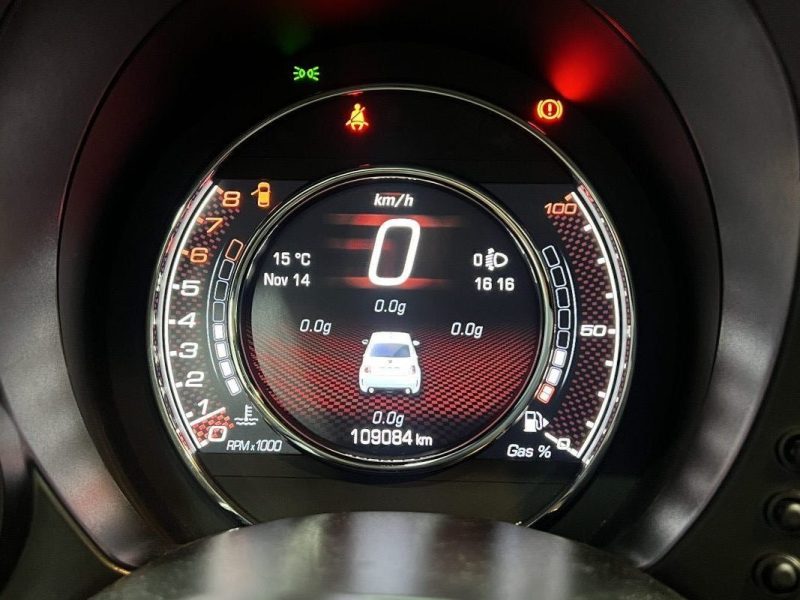 Fiat 500 Abarth 595 - 1.4 T-JET 140ch - Toit ouvrant/Baquet tissus/Jantes turismo