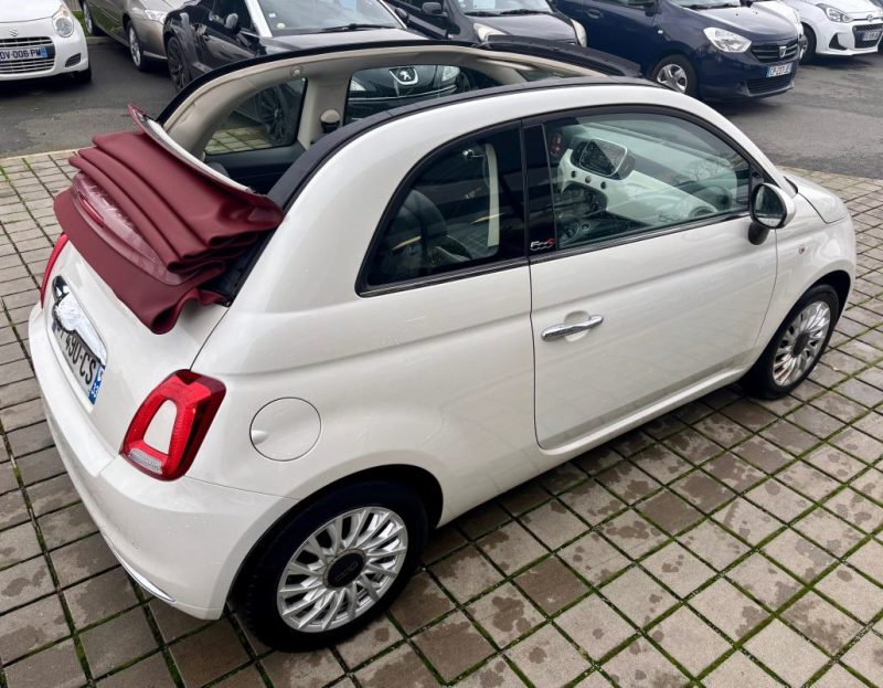 FIAT 500CABRIO 1.2 8V 69CH S DUALOGIC LORGNE 2015