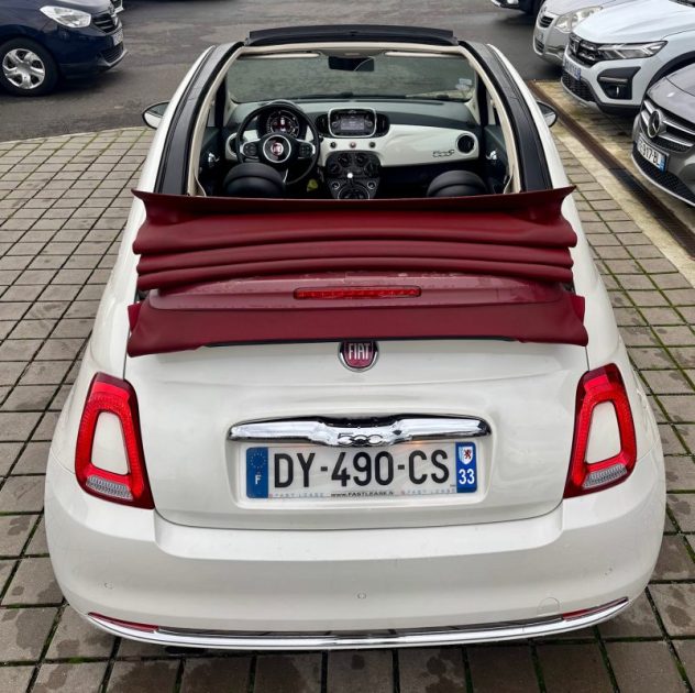FIAT 500CABRIO 1.2 8V 69CH S DUALOGIC LORGNE 2015