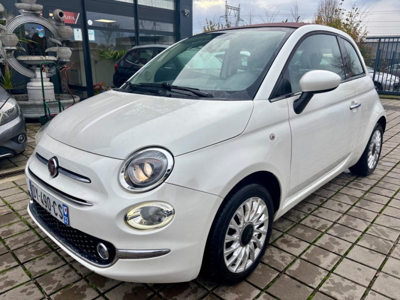 FIAT 500CABRIO 1.2 8V 69CH S DUALOGIC LORGNE 2015