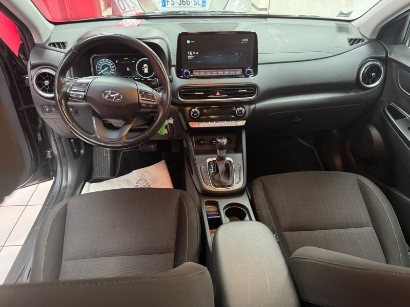 HYUNDAI KONA SUV 1.6 HYBRIDE 141CH BUSINESS/1 ERE MAIN/TVA RECUP 2022