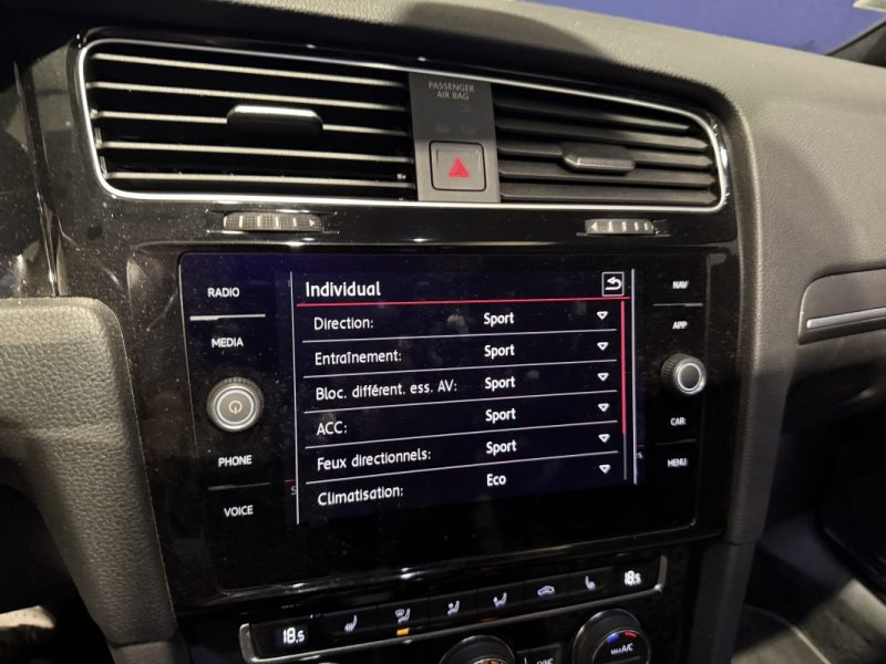 VOLKSWAGEN GOLF 7.5 2.0 TSI 245ch GTI Performance DSG7 - TOIT OUVRANT / DYNAUDIO / DISCOVER PRO