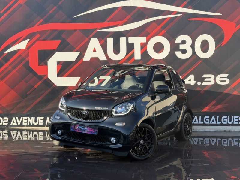 SMART FORTWO ELECTRIQUE 82CH PRIME 2017