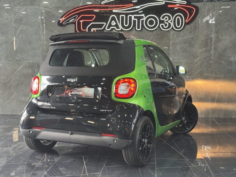SMART FORTWO ELECTRIQUE 82CH PRIME 2017