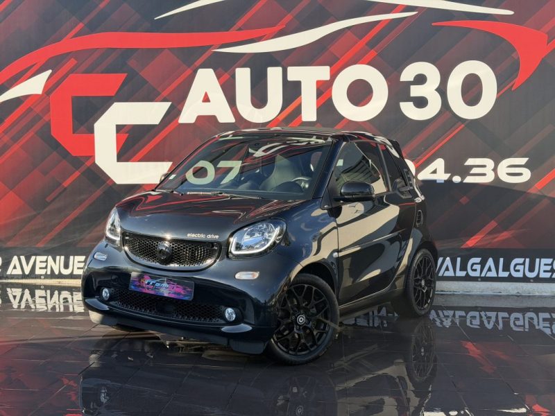 SMART FORTWO ELECTRIQUE 82CH PRIME 2017
