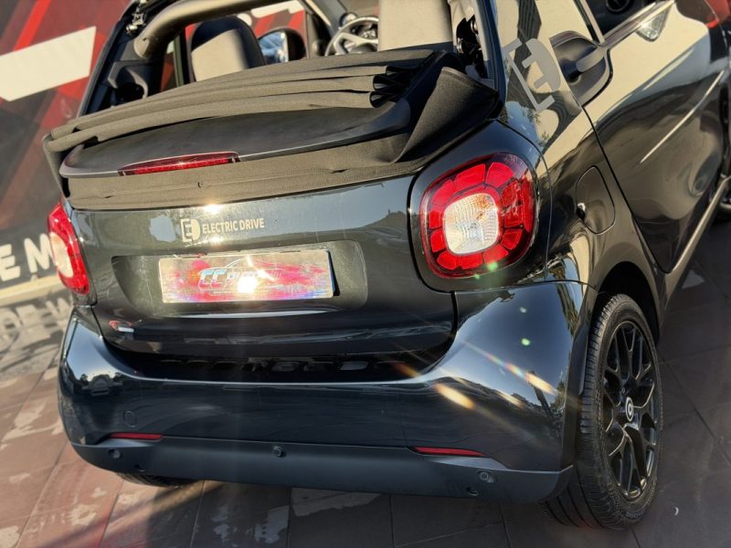 SMART FORTWO ELECTRIQUE 82CH PRIME 2017