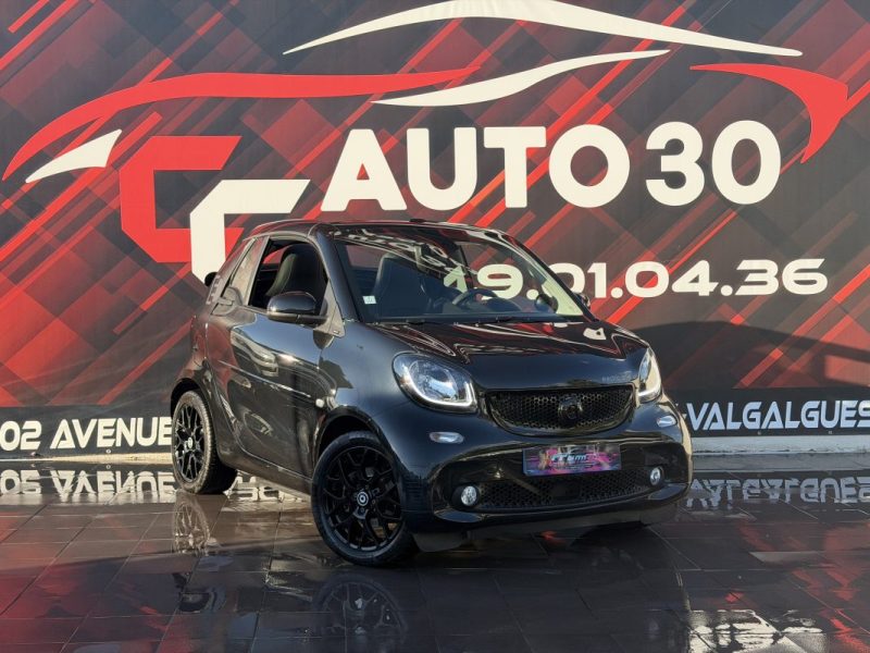 SMART FORTWO ELECTRIQUE 82CH PRIME 2017
