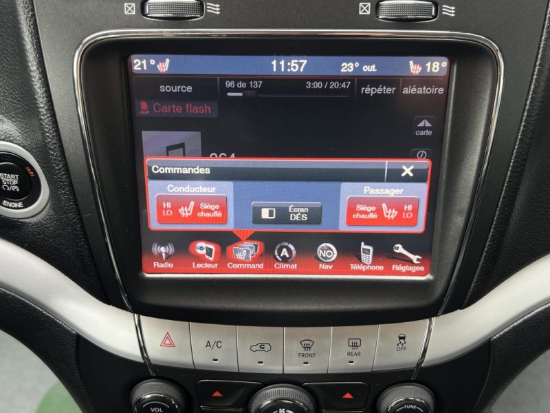 FIAT FREEMONT 2.0 MULTIJET 170 Cv 4x2 CUIR GPS CAMERA 7 PLACES SON ALPINE 88 500 Km - GARANTIE 1 AN