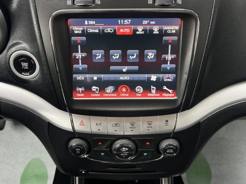 FIAT FREEMONT 2.0 MULTIJET 170 Cv 4x2 CUIR GPS CAMERA 7 PLACES SON ALPINE 88 500 Km - GARANTIE 1 AN